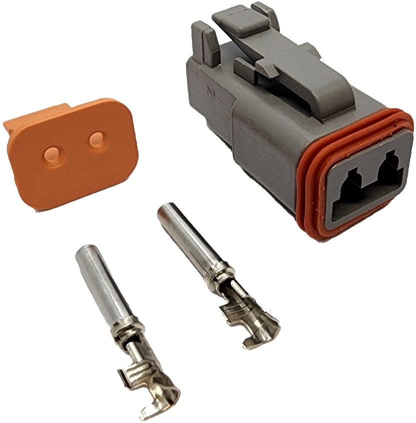 2-Pin Deutsch Plug (DT06-2S)