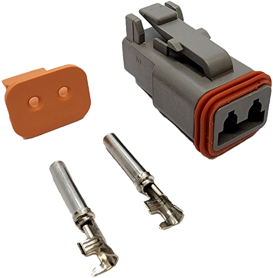2-Pin Deutsch Plug (DT06-2S)