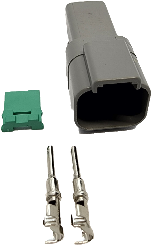 2-Pin Deutsch Socket Kit (DT04-2P)