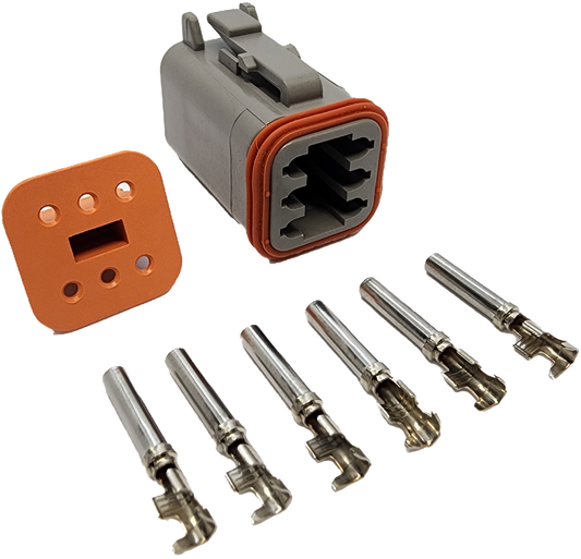 6-Pin Deutsch Plug (DT06-6S)