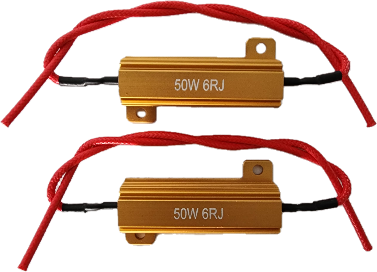 Load Resistors 50w 6ohm (PAIR)